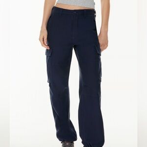 Aritzia Navy Cargo Pant